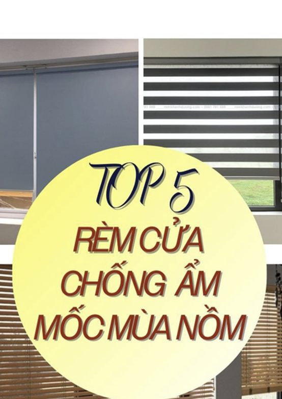 Ảnh top 5 rèm chống ẩm mốc