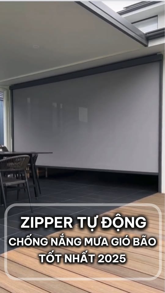 Video rèm zipper tự động